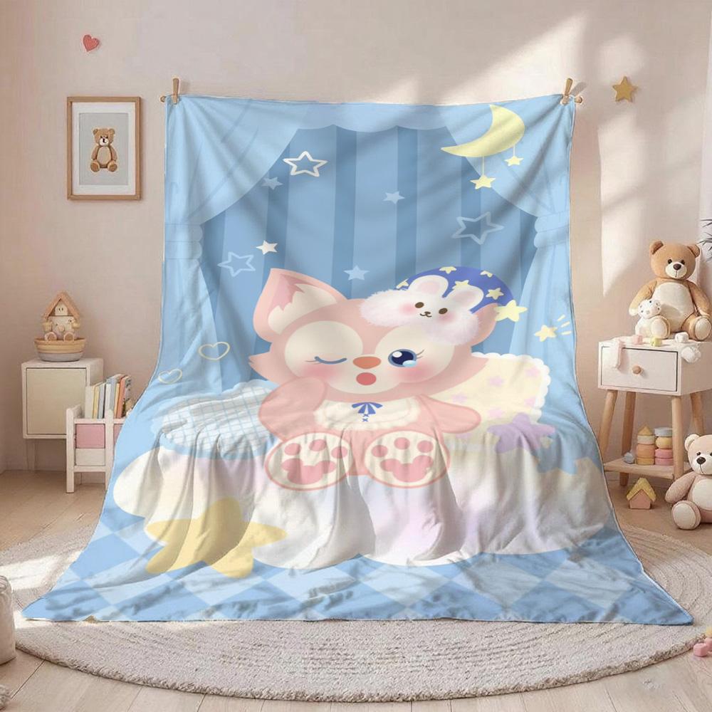 Home and Decoration Cute Fashion Throw Blankets for Beds/sofa L-Linabell rabit Blanket for Camping/Traveling Blanket Best Gifts