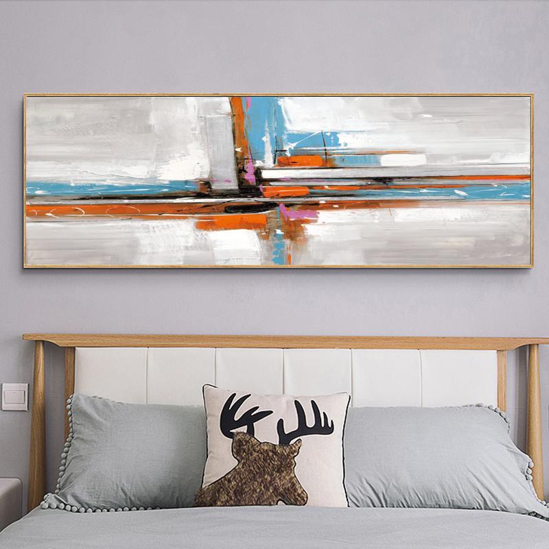 Nordic Abstrakte Kunst Ölgemälde auf Leinwand Poster und Drucke Wand Kunst Bilder für Wohnzimmer Dekoration Kein Rahmen