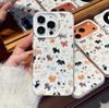 Pixel Kitten Is Suitable for Apple 17/iPhone15/16Promax Huawei Pura80 Matte Colored Silver.