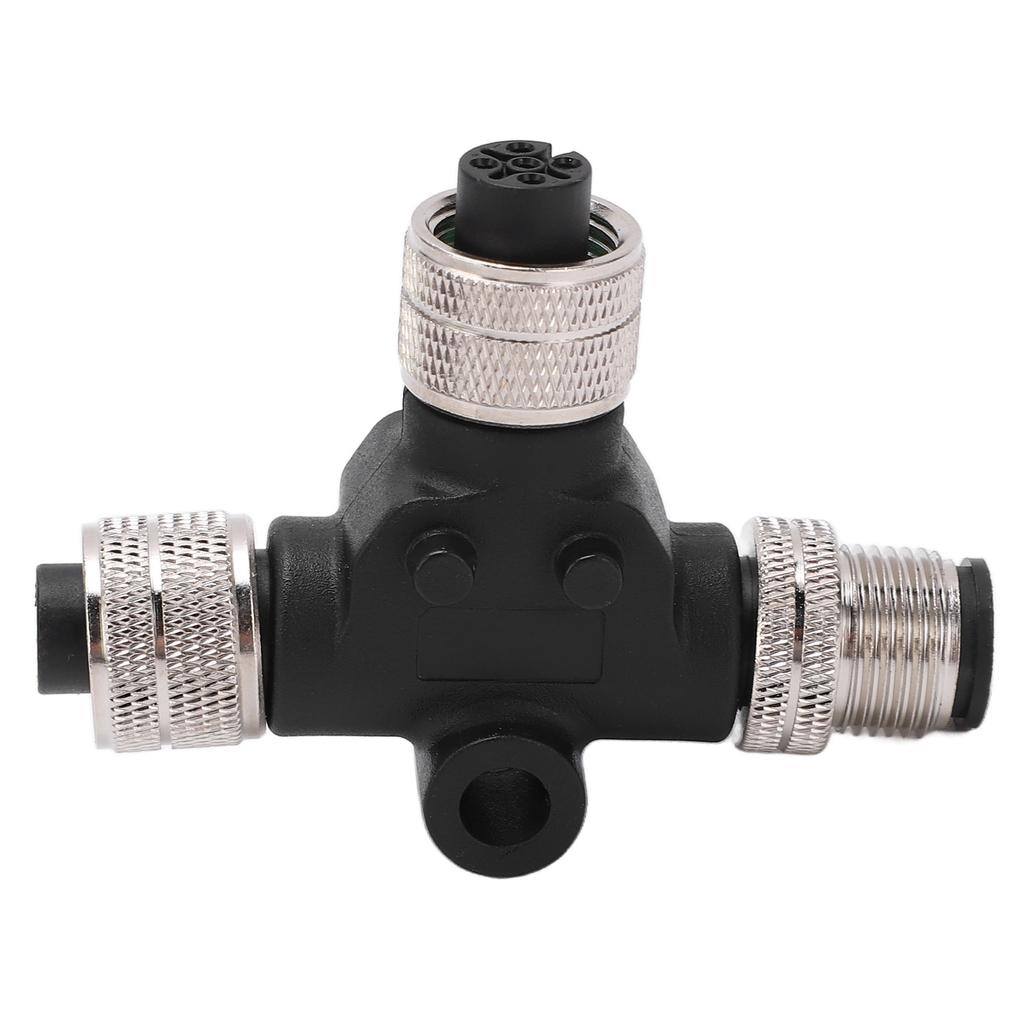 Tee Connector for NMEA 2000 M12 Thread 5 Pin IP67 Waterproof for Lowrance Networks