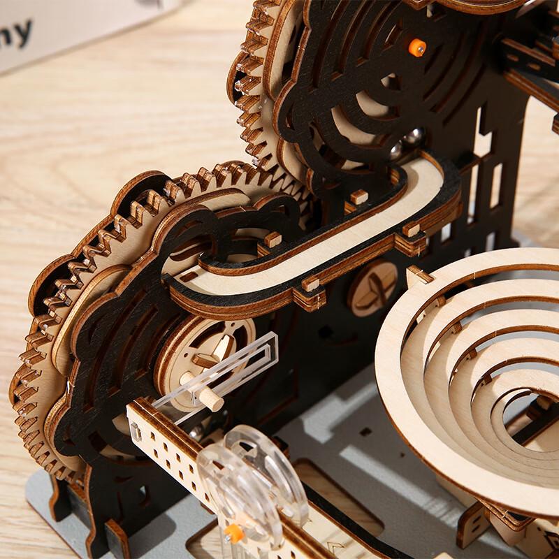 Chengchen Creation Camp Hand-Cranked 3D Mechanical Marble Run Puzzle
