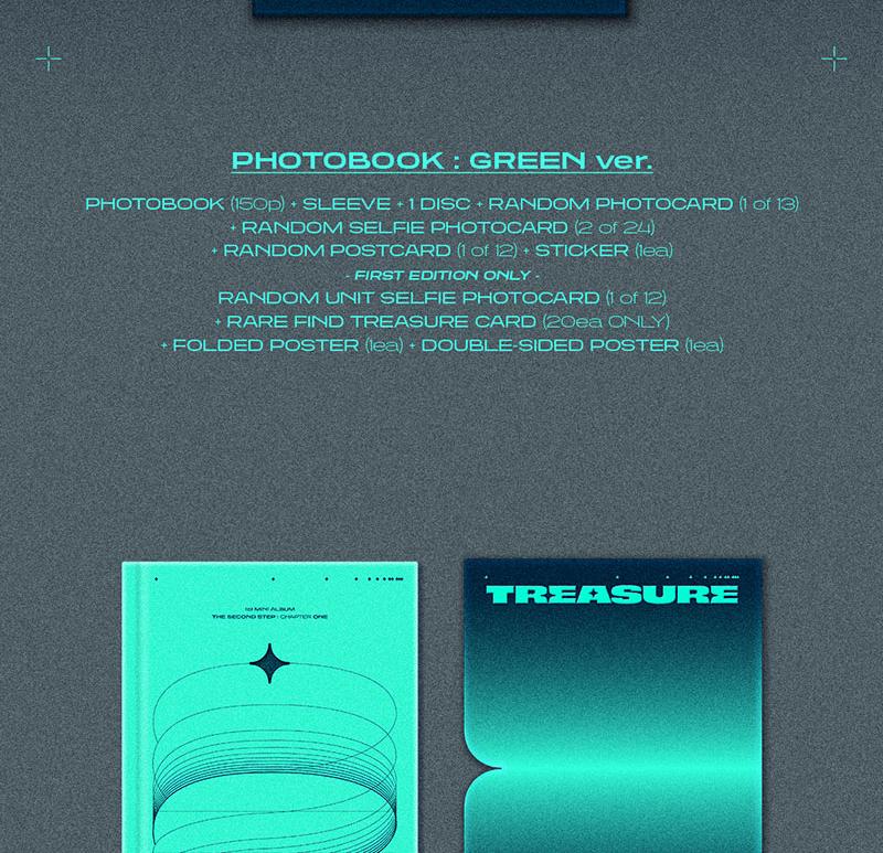 (PHOTOBOOK VER.) TREASURE [THE SECOND STEP : CHAPTER ONE] 1st Mini Album
