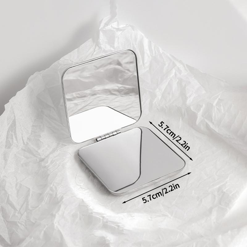 Specchio Cosmetico da Tavolo Pieghevole Semplice Portatile Specchio per Trucco Portatile Facile da Trasportare Specchi per Trucco da Viaggio Specchietti Tascabili