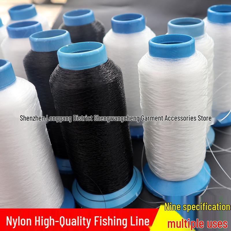 Nylon Invisible Overlock & Edge Stitching Thread for Sequin Embroidery