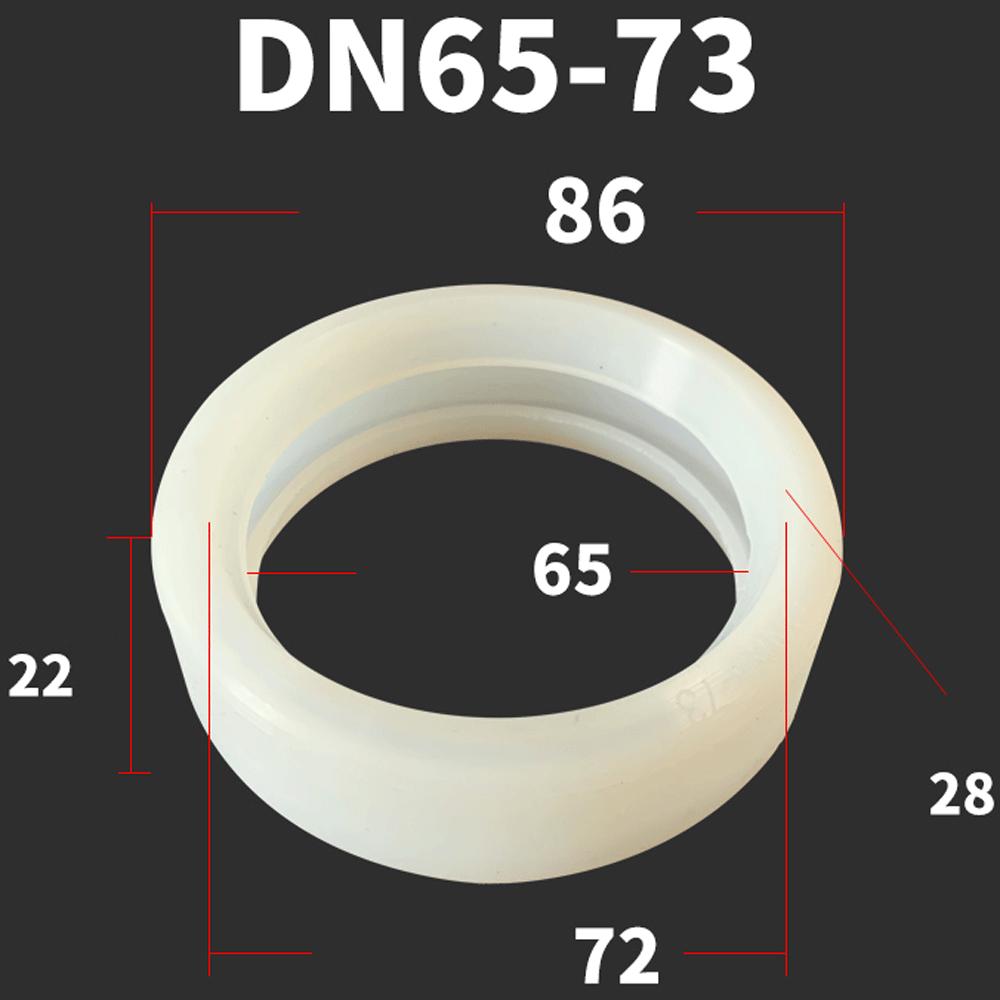 DN0.75-200 VMQ Slicone Rubber Sealing Seal Gasket Strip For Hough Section Coupling Clamp O-shaped groove
