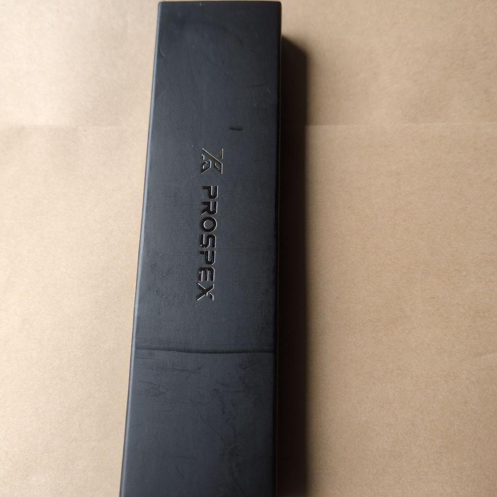 Used SEIKO PROSPEX Ballpoint Pen, Black, Metallic Finish