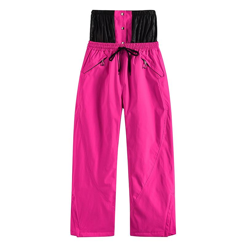 Skihose für Damen und Herren Gefüttert Wasserdicht Warm Winter Outdoor Snowboardhose Thermische Skihose Winddicht Wandern Warm Snowboarden Schneehose