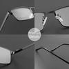 Fotochemische Gleitsichtlesebrille Multifokale Chamäleon-Sonnenbrille Herren Damen Blaulichtfilter für Computerarbeit Brillenrahmen