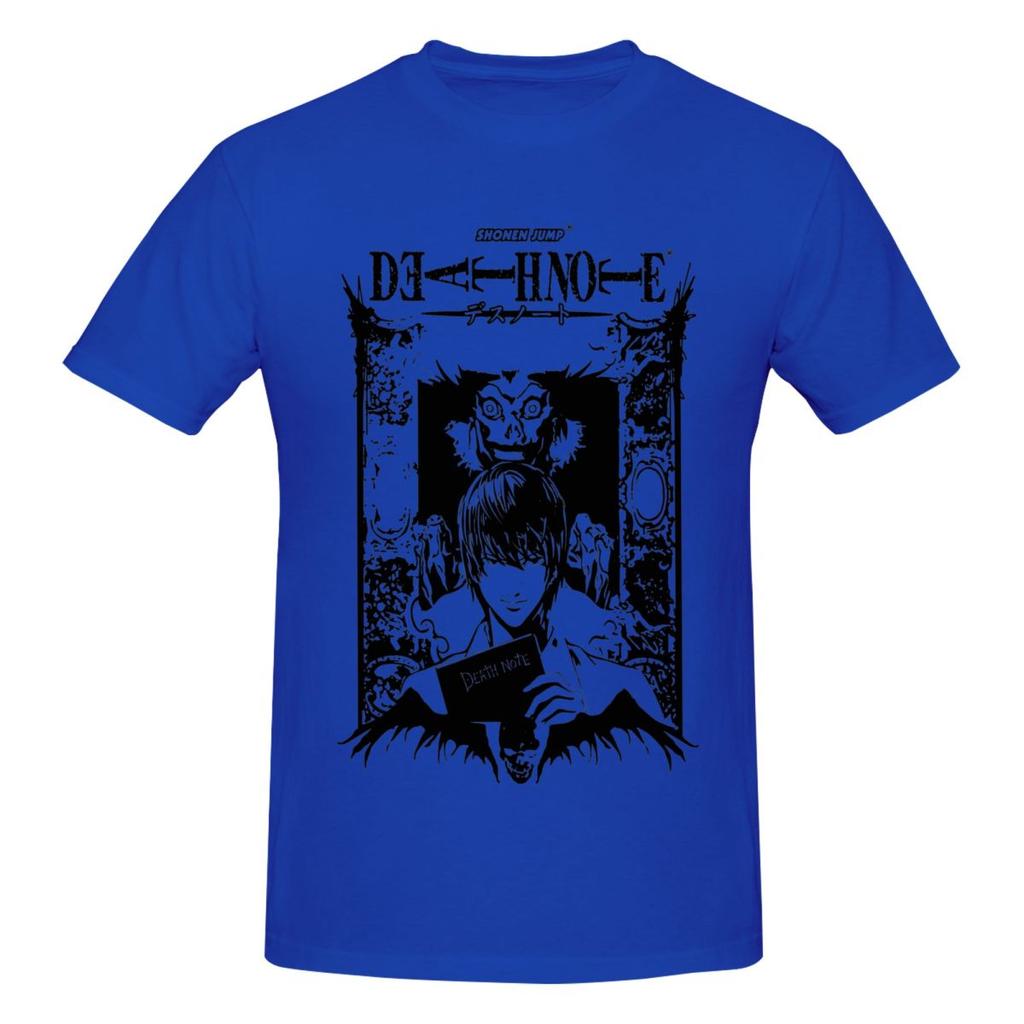 Unisex Death Note Anime Awesome T Shirt Vintage Plus Size Cotton Custom Sleeve T Shirt Homme