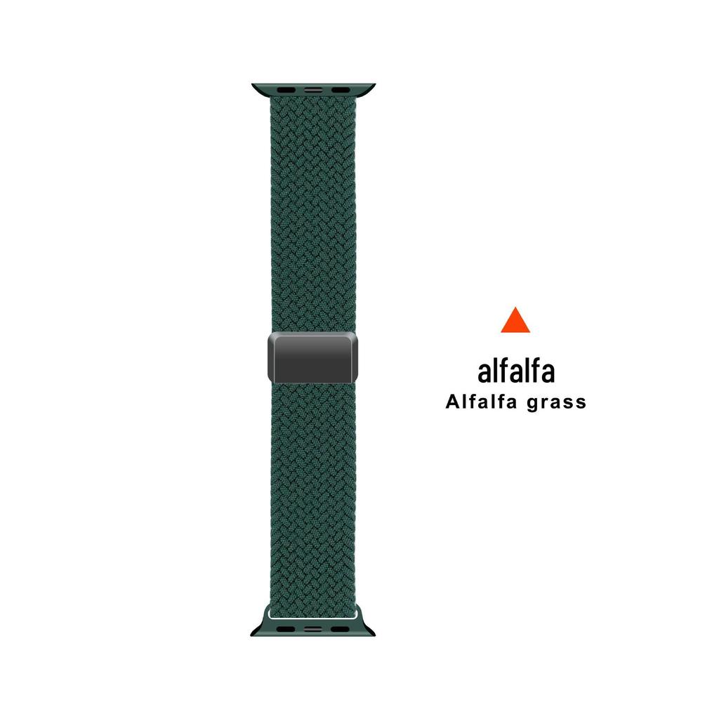 Geflochtenes Magnetarmband aus Nylon für Apple Watch S11