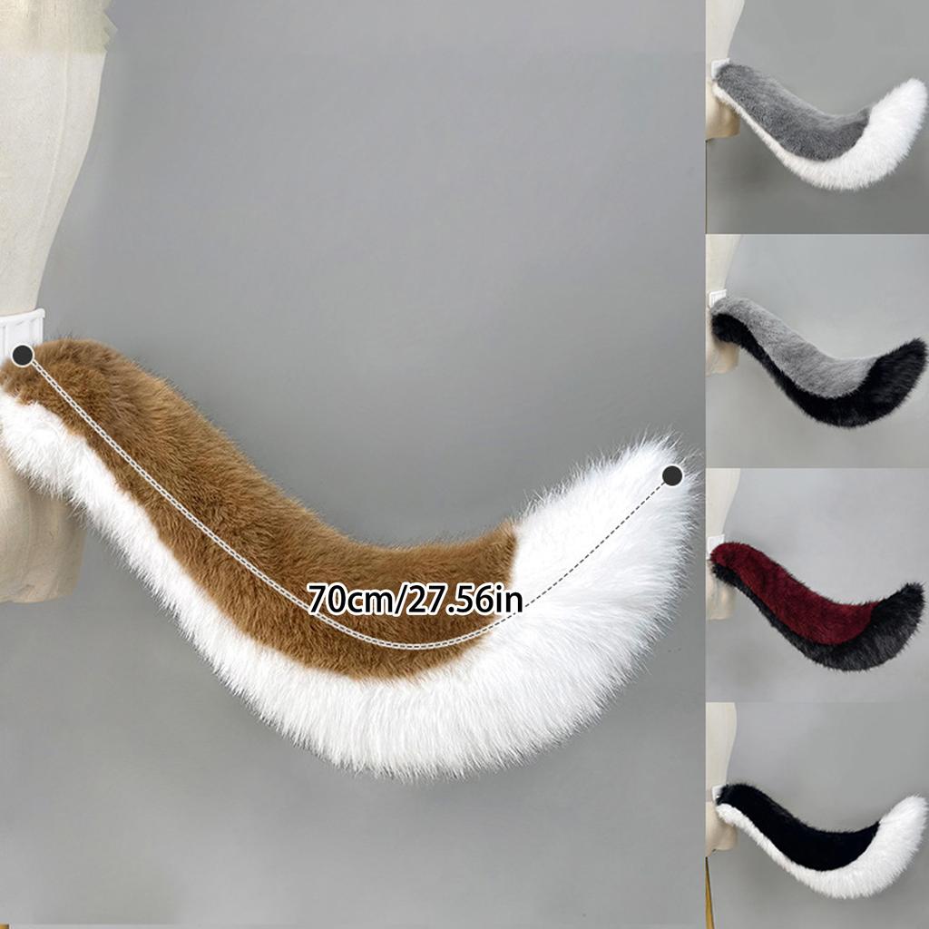 Control de la Distanță Coadă Mișcătoare Blană Artificială Coadă de Animal Halloween Cosplay Costum Electric Mobil Lup Vulpi Pisici Coadă Adulți Copii