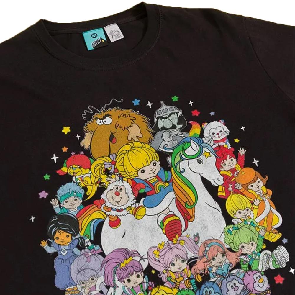 Rainbow Brite Unisex Adult Heroes And Villains T-Shirt