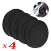 4Pcs 6.5 Inch Universal Car Speaker Foam Ring Soundproof Acoustic Seal Pad Strong Self-Adhesive Auto Door Audio Enhancer Heat Shields 2