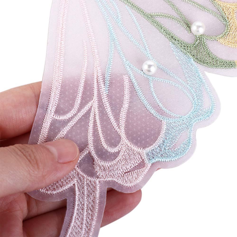 Garment Sewing Embroidered Patch Apparel Accessories Butterfly Appliques Clothing Stickers