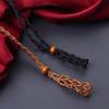 1pc Hand-knitted DIY Braided Necklace Cord Necklace Cord Empty Stone Holder Crystal Necklace Holder
