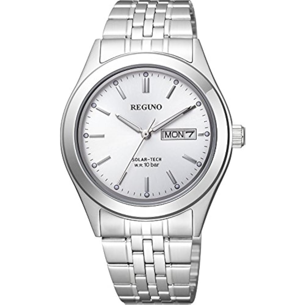 Citizen KM1-113-11 Solartech Men's Business Metal Watch, Easy To See, Date, Day, Second Hand, N...