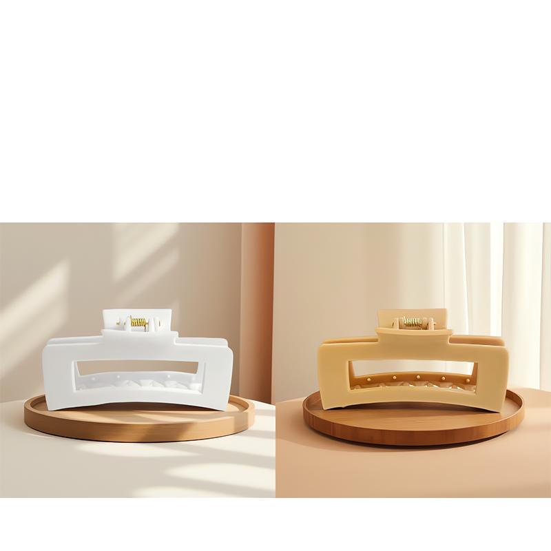 1/2/4 Pcs Soft Silicone Shark Hair Clips for Women Protective Elastic Hair Clip Back Head Durable Flexible Unsnappable Claw Clip