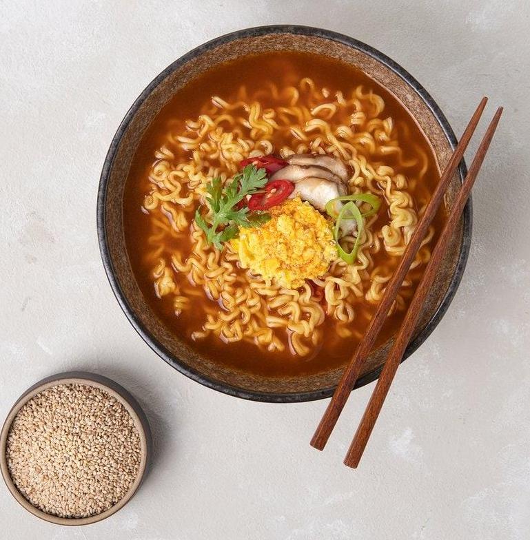 Ottogi Sesame Ramen 115g – Savory Instant Noodles