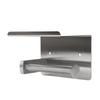 Toilet Paper Holder with Shelf 304 Stainless Steel Wall Mounted Phone Holder Rustproof for Bathroom