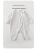 Pure Cotton Long-Sleeve Butterfly Bodysuit for Infants and Toddlers - Belly Protection, Lace-Up Design, One-Piece Home Wear, Spring
