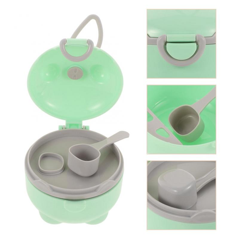 Portable Formula Storage Container Light Green For Freshness