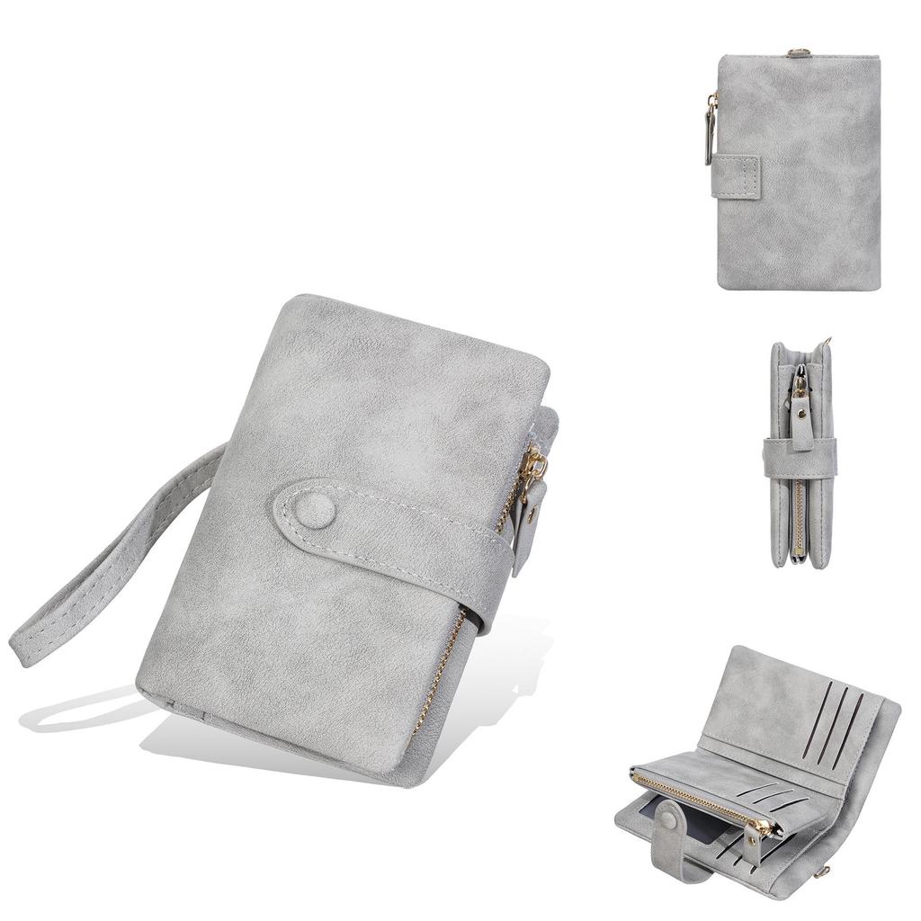 Elegant Women's Short Wallet - Multifunctional, High Capacity, Fashionable with Multiple Card Slots & Coin Pocket