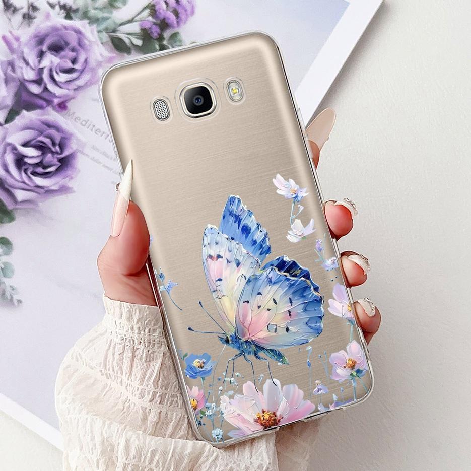 For Samsung Galaxy J3 J5 J7 2016 Case J320F J510F J710F New Luxury Painted Cover Soft Slim Phone Case For Samsung J7 2016 Fundas