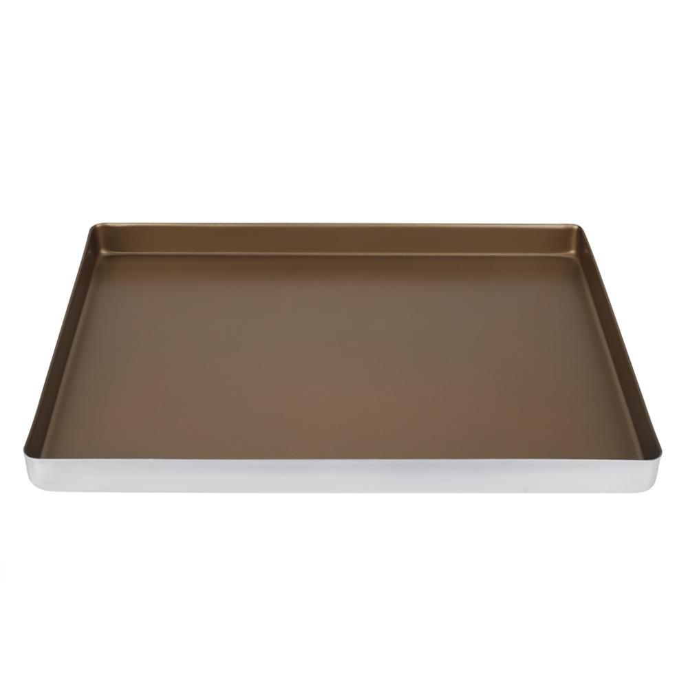 Aluminum Cake Pan Non Stick Swiss Roll Pan Bakeware Tool Cookie Tray  Cake Making золотой