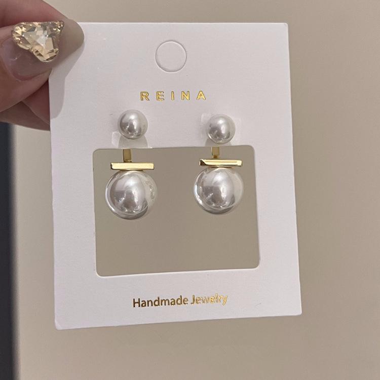 

Серьги-пусеты из серебра 925 пробы с французским жемчугом: Универсальные роскошные украшения для светских львиц для женщин