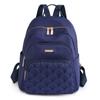 New Fashion Women's Urban Casual Backpack Trend Travel Solid Color Nylon Bag Waterproof Lightweight Female Bag