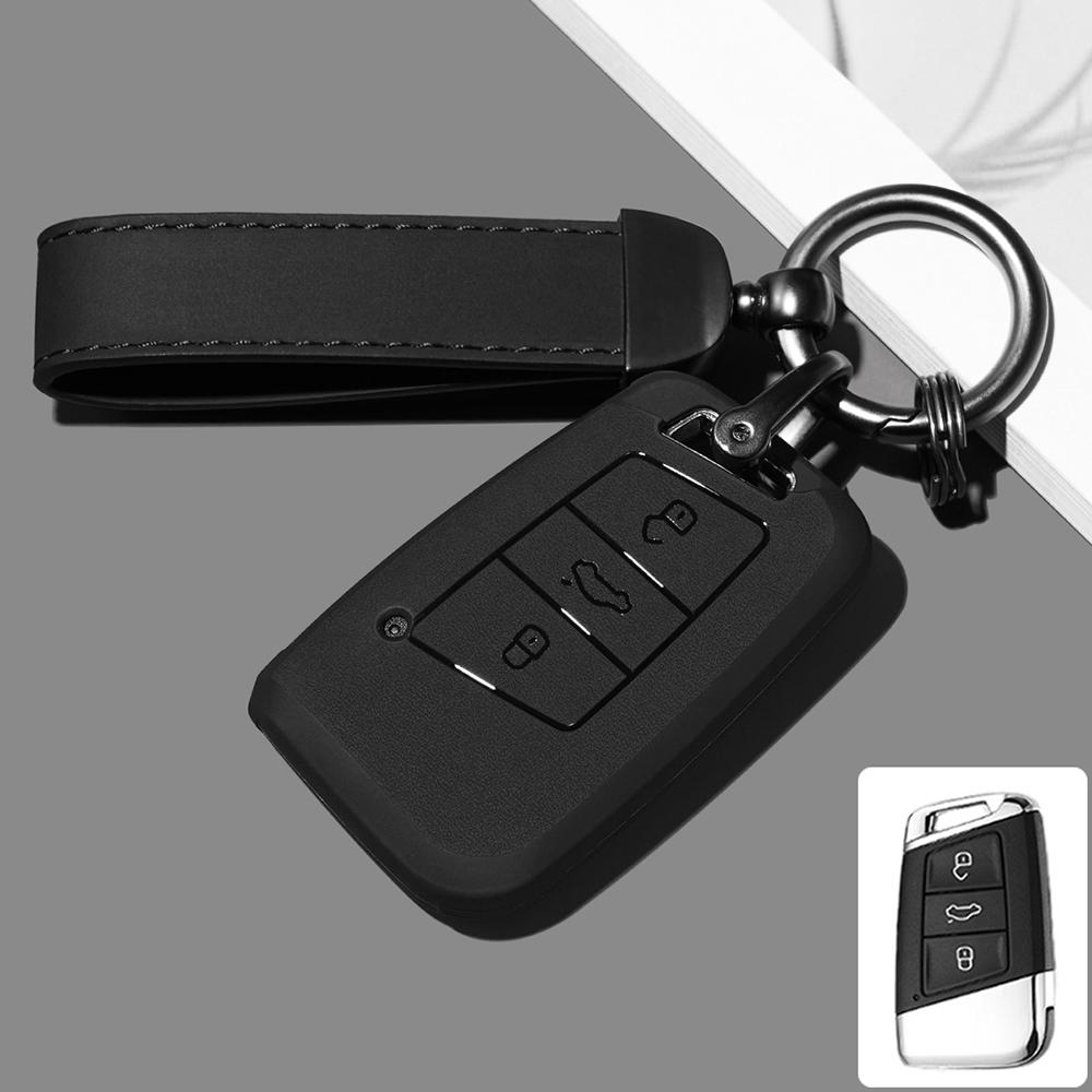 

ABS Car Key Case Car Key Cover Protection Shell For VW Volkswagen Polo Tiguan Passat b8 Golf 4 5 6 MK4 Jetta Lavida Skoda
