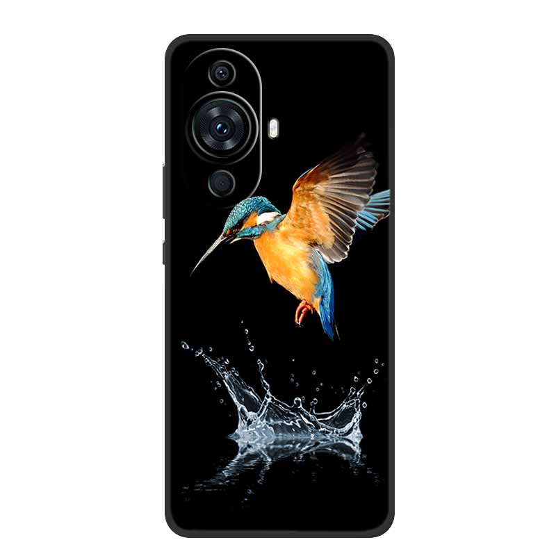 Phone Case For Huawei Nova 12s Back Cover Case Shockproof Black Silicone Soft Funda For Huawei Nova 12s Case Nova12s 6.7" Coque