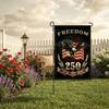 The People 1776-2026 Flag Memorial Day Patriotic 250th Birthday 250 Years United States Indoor Garden Decoration (250 YEARS)