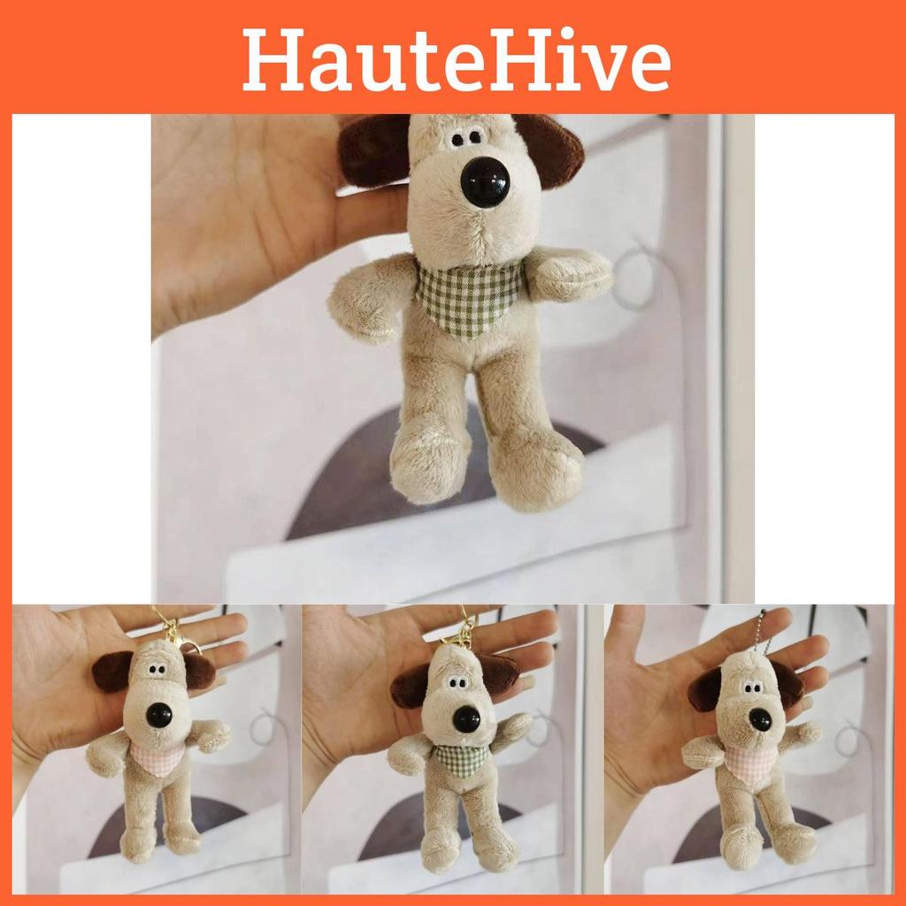 Adorable Plush Dog Keychain Soft Stuffed Animal Bag Charm Cute Toy Gift 14cm