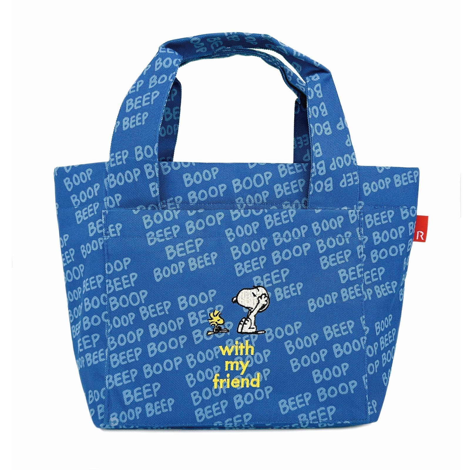 

8402 Snoopy Маленькая отдельно стоящая сумка-тоут IP Deli Peanuts [Rootote] (03 друг)