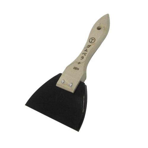 Otsuka Brush Oil-Resistant Rubber Spatula, Black, Small