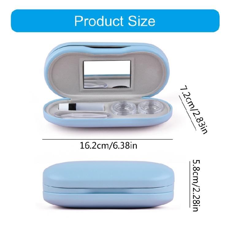 Light Weight Sight Care Case Suit Contact Lenes Maintenance Box Versatiles Lens Storage for Active Lifestyle