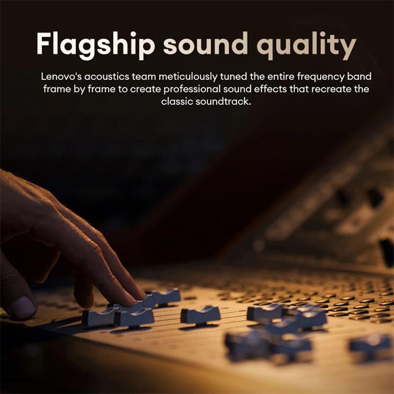 Lenovo RS106 Clip-On Open-Ear Earbuds Bluetooth 6.0, 24H Play, USB-C Fast Charge, Dolby HiFi Bass, ENC Calls, Water-Drop Arc Comfort Sports Headphones