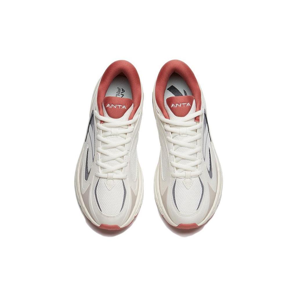 Anta AT952 Cushioning, Wear Resistant Low Top Sports Casual Shoes Women's Rose Pink 922235597-5