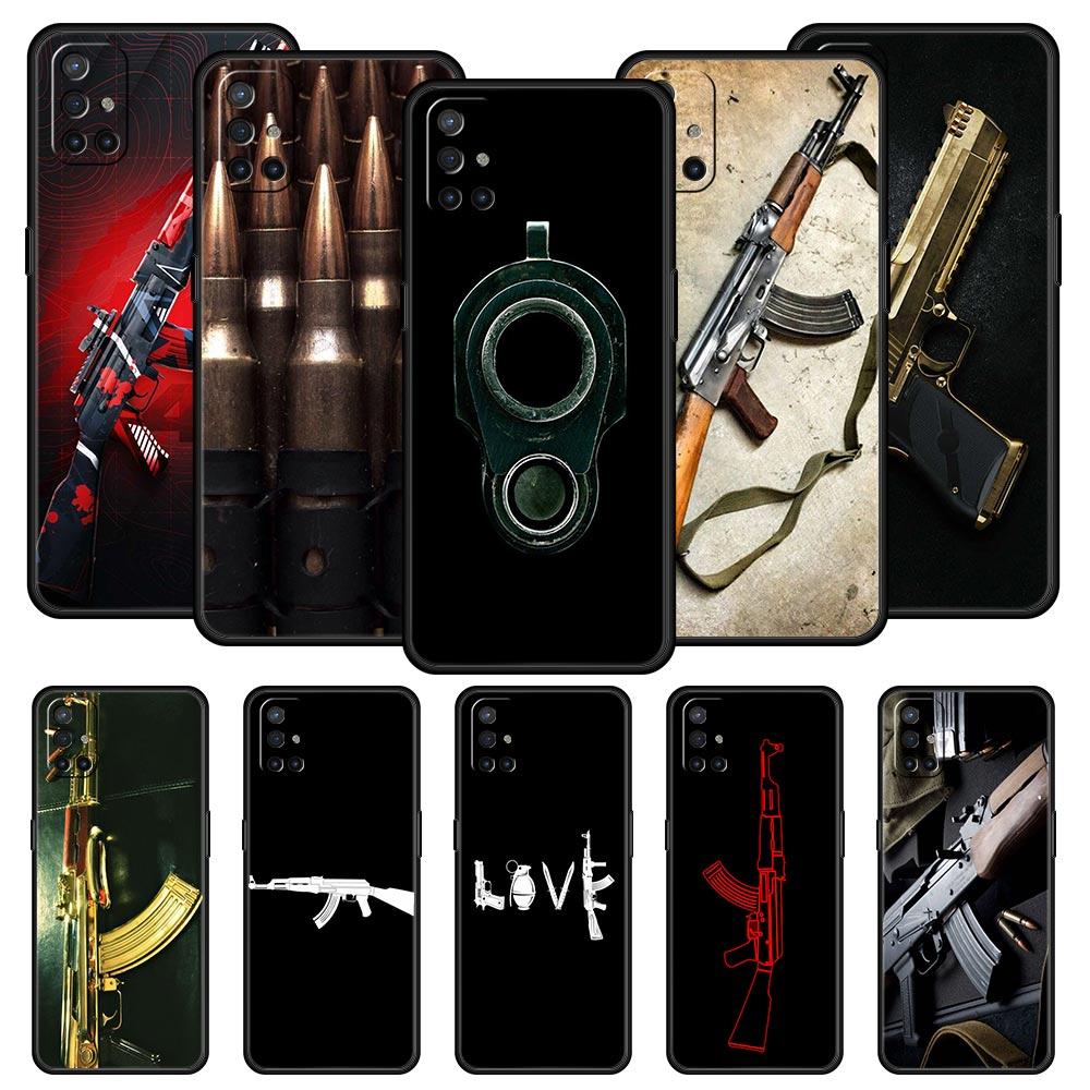 

AK47 Пистолетные пули для OnePlus 10 Pro 9 8T 8 Nord N10 7 7T 9R Чехол для телефона 1+ Nord 2T CE 2 N100 N200 Z 5G Мягкий чехол DIY