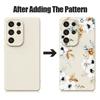 INS Colorful Floral Case For Samsung Galaxy S26 S25 Ultra S24 Plus S23 S22 Ultra Magnetic For Magsafe Liquid Silicone Cover