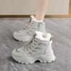 New Women's Shoes Winter Plush Warm Snow Boots Thickened Plush High Top Cotton Shoes for Women Non Slip Platform Ankle Boots