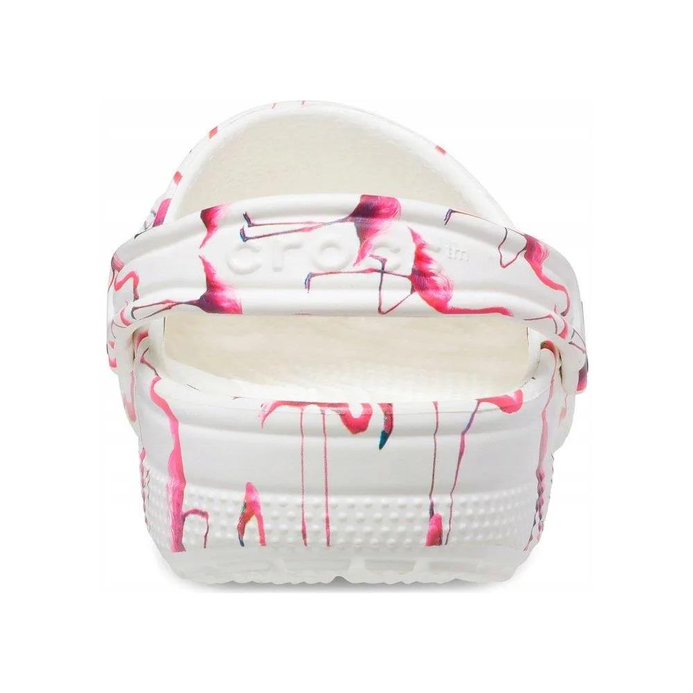 Crocs Non-Slip Durable Kids Sandals Kids Sandals White Pink 207826-1CW