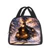 Train Lunch Bag with Insulation Large Capacity Lightweight Printing New Design the Best School Companion for Both Boys and Girls