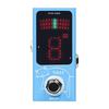 EROK Mini Tuner Pedal Compact Size Electric Guitar Bass Pitch LED Indicator True Bypass
