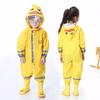 Impermeabile per Bambini Impermeabile Intero Pantaloni da Pioggia Corpo Integrato Impermeabile Ragazza Ragazzi Scuola Primaria Asilo Poncho per Bebè