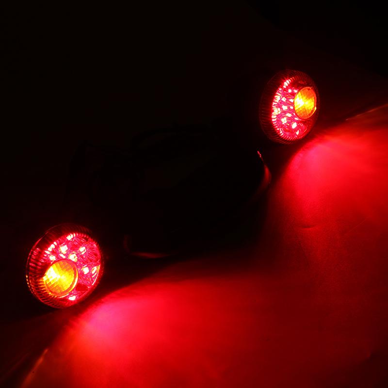 Motorkerékpár LED Hátsó Indexfény Féklámpa Sáv Hátsó Lámpa Lámpa Harley Davidson 2010-Későbbi Road Glide Indexlámpa Átlátszó