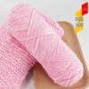 Chenille Gold Velvet Chunky Yarn Kit for Hats, Scarves, Sweaters, Dolls, and DIY Knitting