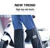 Waterproof Non-Slip High-Top Shoe Covers: Rain, Snow, & Sandproof Protection for Outdoor Cycling