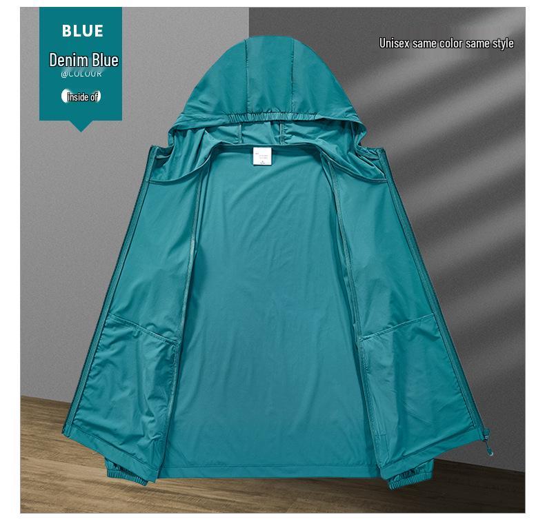 UPF50+ Atmungsaktive Nylon-Spandex-Sonnenschutzkleidung für Männer und Frauen, Anti-UV, Logo anpassbar